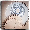 Spirograph aus Holz